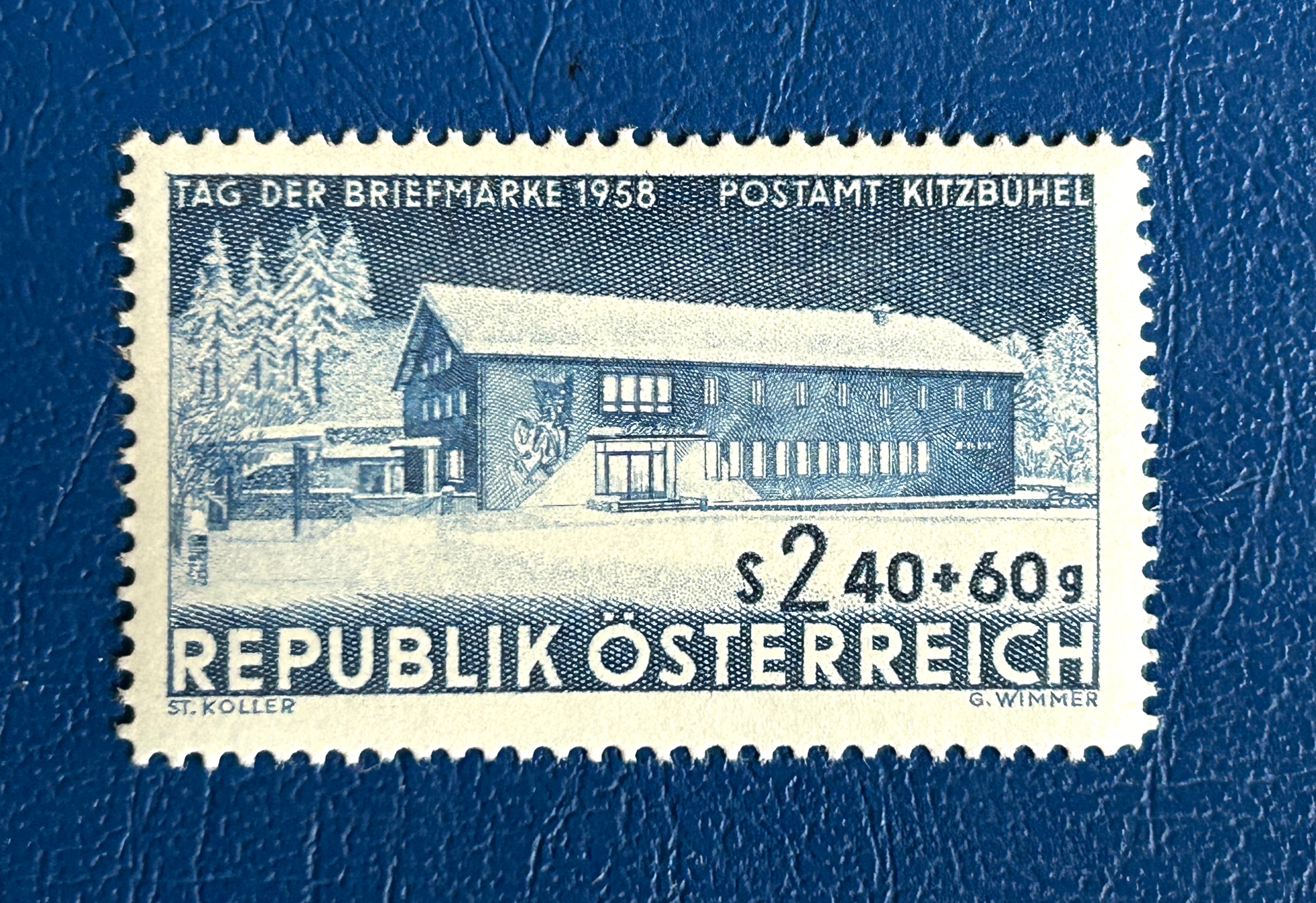 Austria - 1958 - Stamp Day - MNH** – On the Ridge Stamps