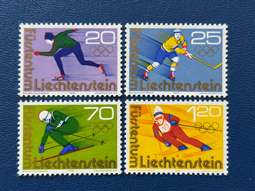Liechtenstein - 1976 - Winter Olympics Innsbruck #576-579 - MNH**