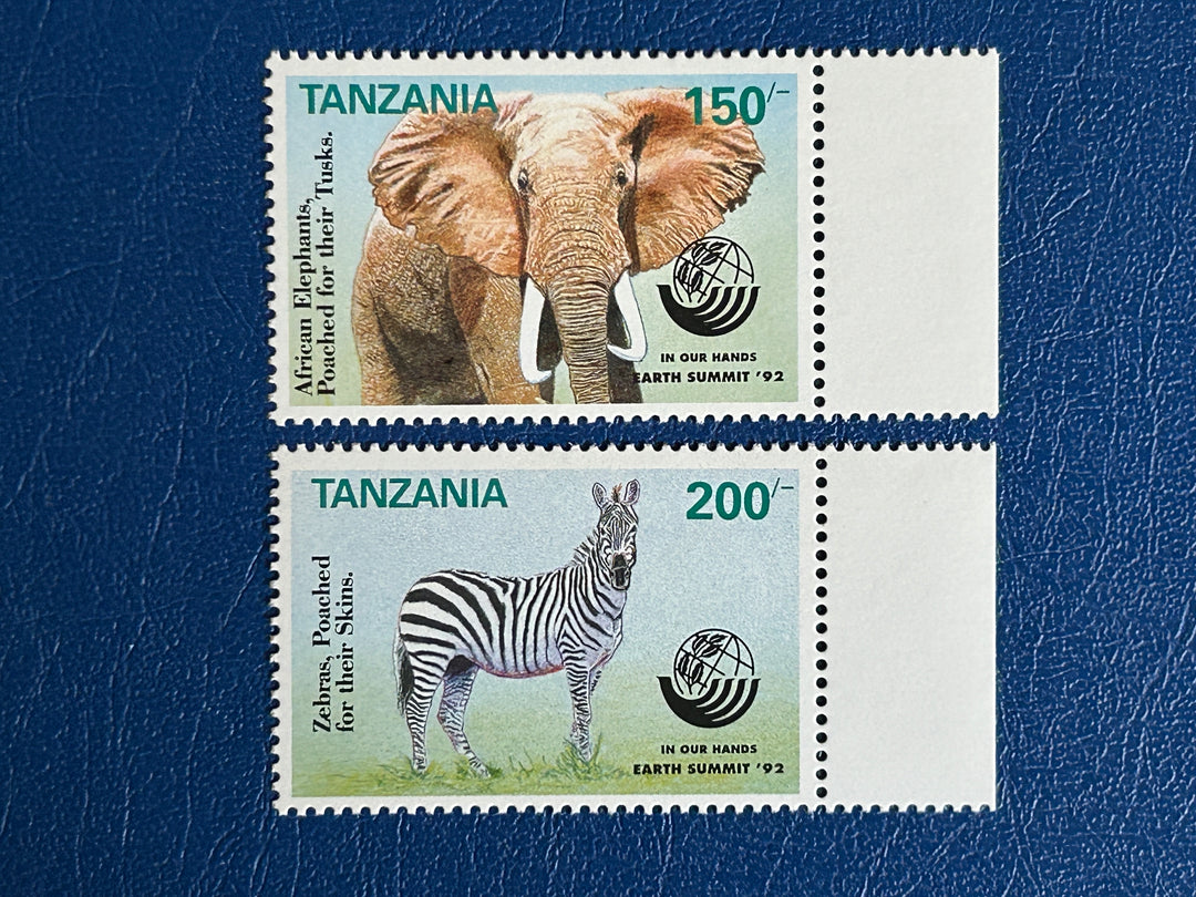 Tanzania - 1992 - WWF: Earth Summit - MNH** (fauna)