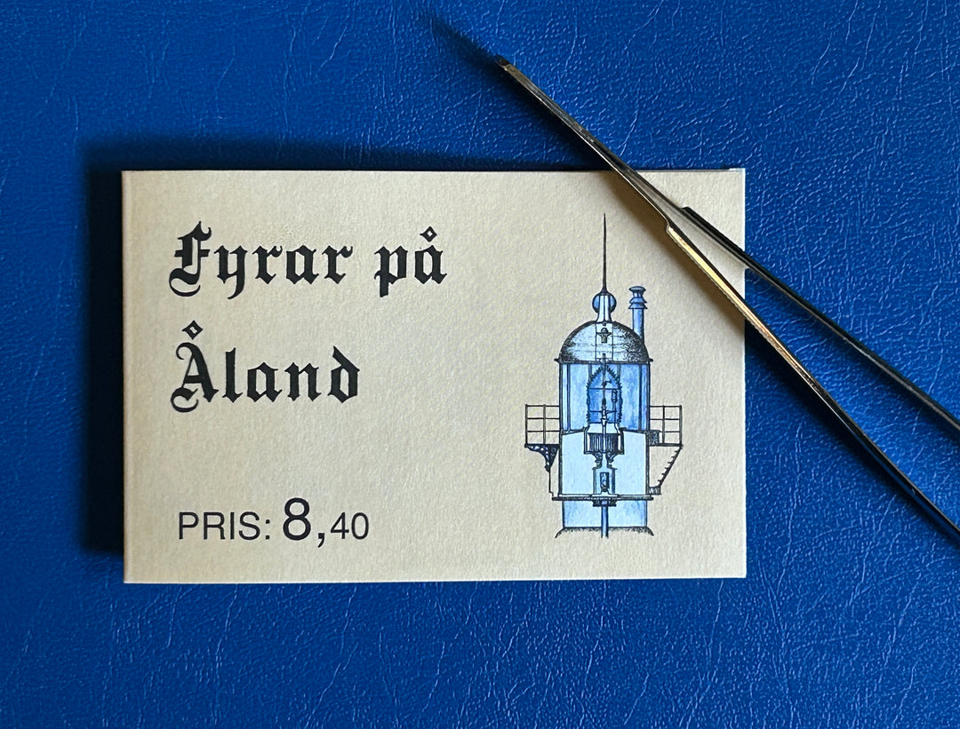 Aland Island Sc 67a 1992 Lighthouses MNH** booklet