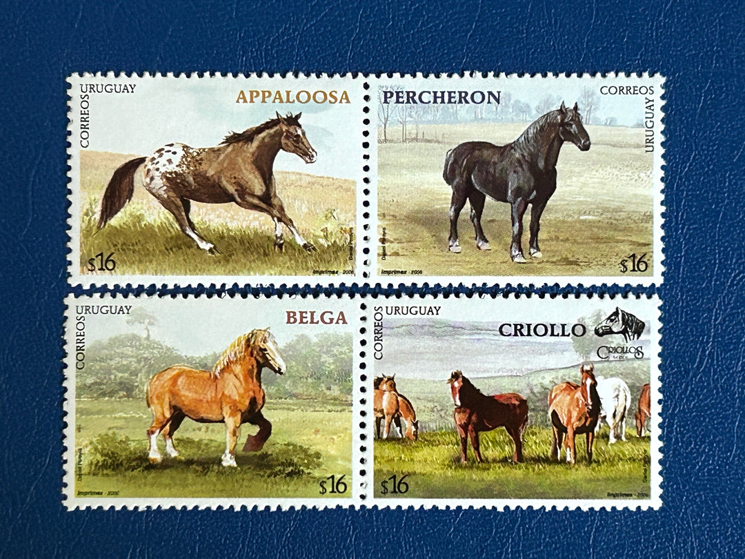 Uruguay - 2006 - Horses (fauna) - MNH**