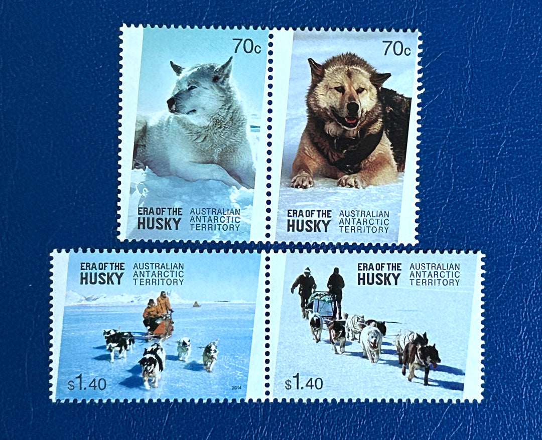 Australian Antarctic Territory 2014 Huskies (fauna) MNH**