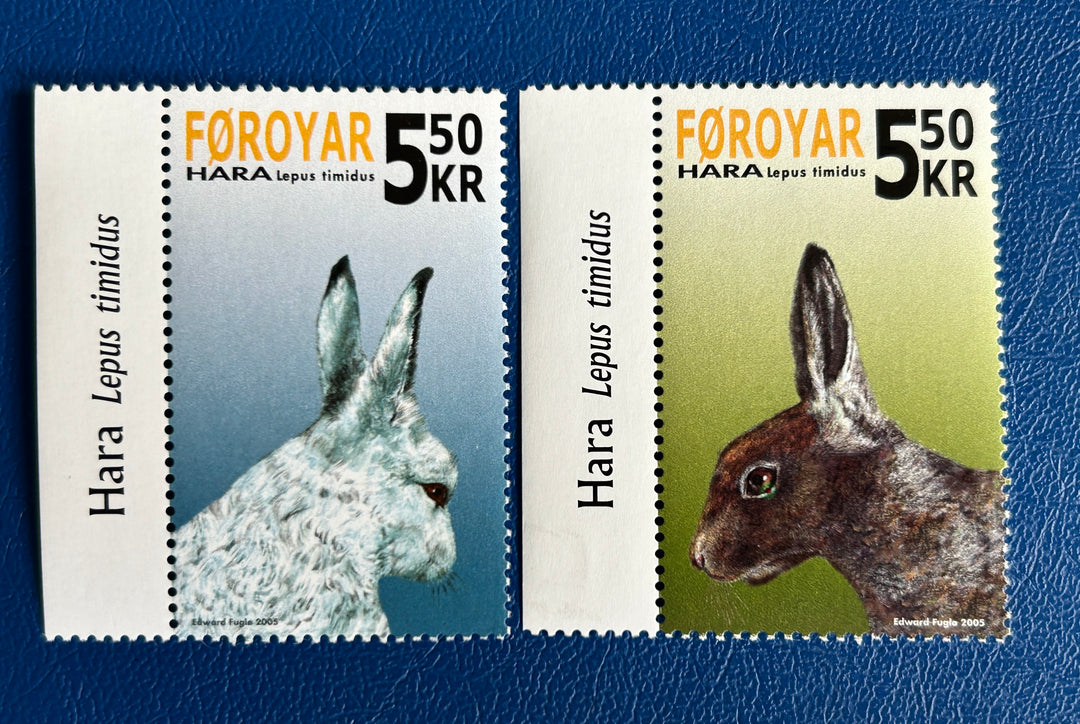 Faroe Island - 2005 -  Rabbits  (fauna) - MNH**
