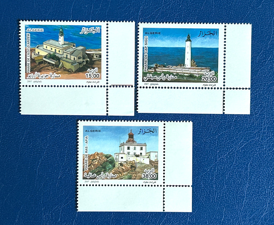 Algeria 2007 Sc 1392-5 Lighthouses MNH**