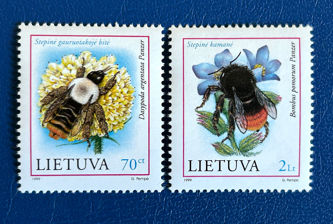 Lithuania - 1999 - Bumblebees (fauna) - MNH**