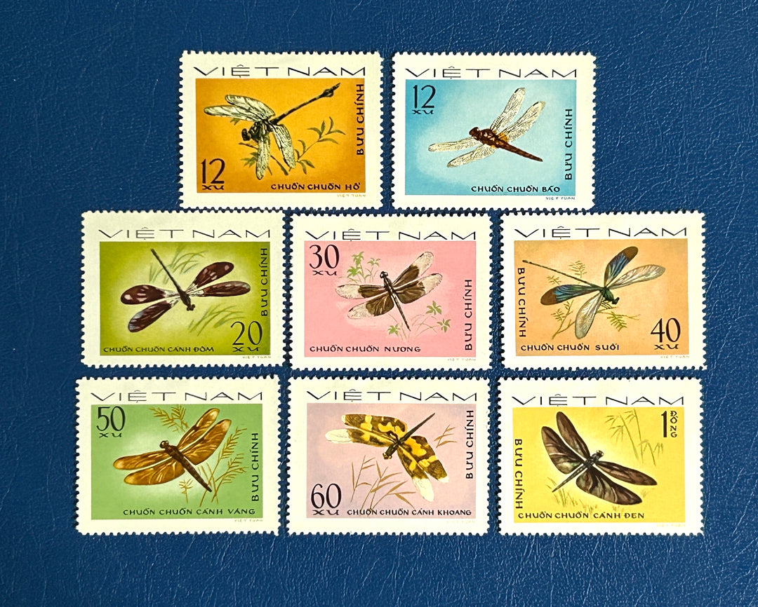 Vietnam - 1977 - Dragonflies (fauna) - MH**