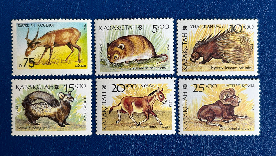 Kazakhstan - 1993 - Fauna - MNH** partial