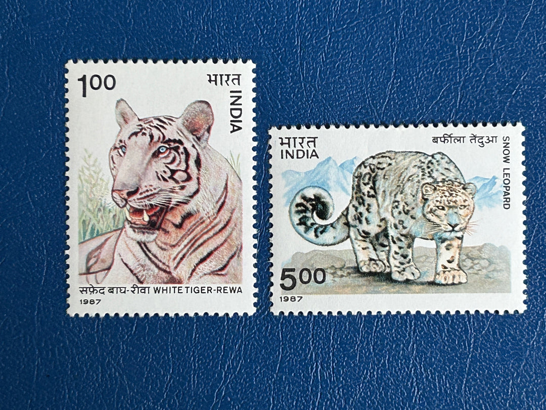 India - 1987 - Wild Cats (fauna) - MNH**