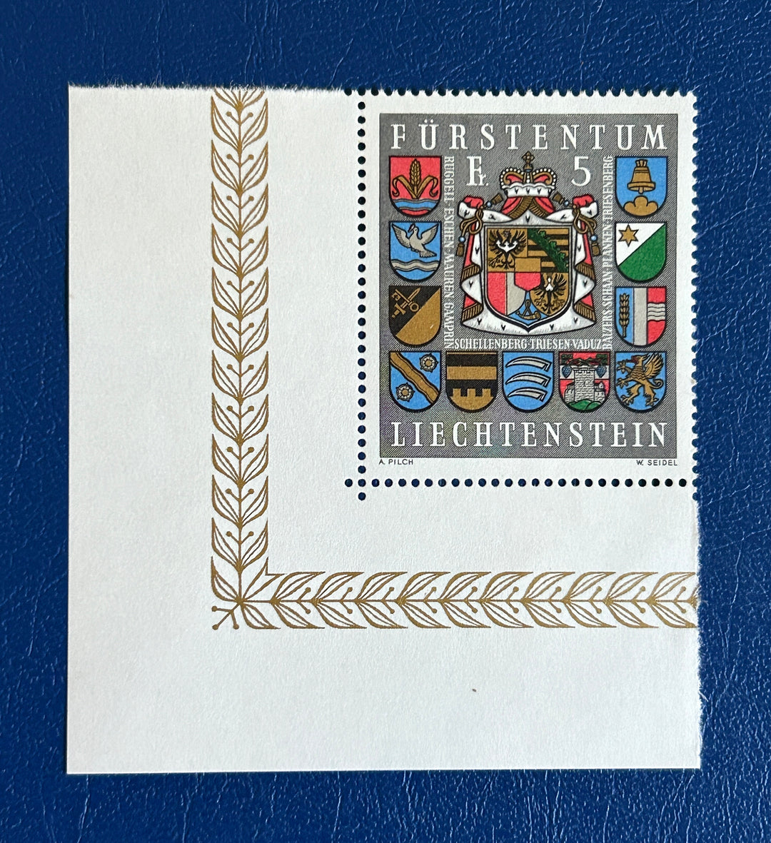 Liechtenstein 1973 Sc 533 Coat of Arms MNH**