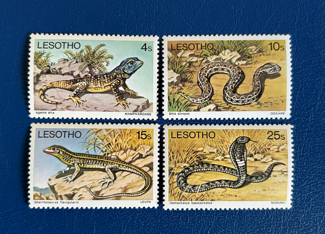 Lesotho - 1979 - Reptiles (fauna) - MNH**
