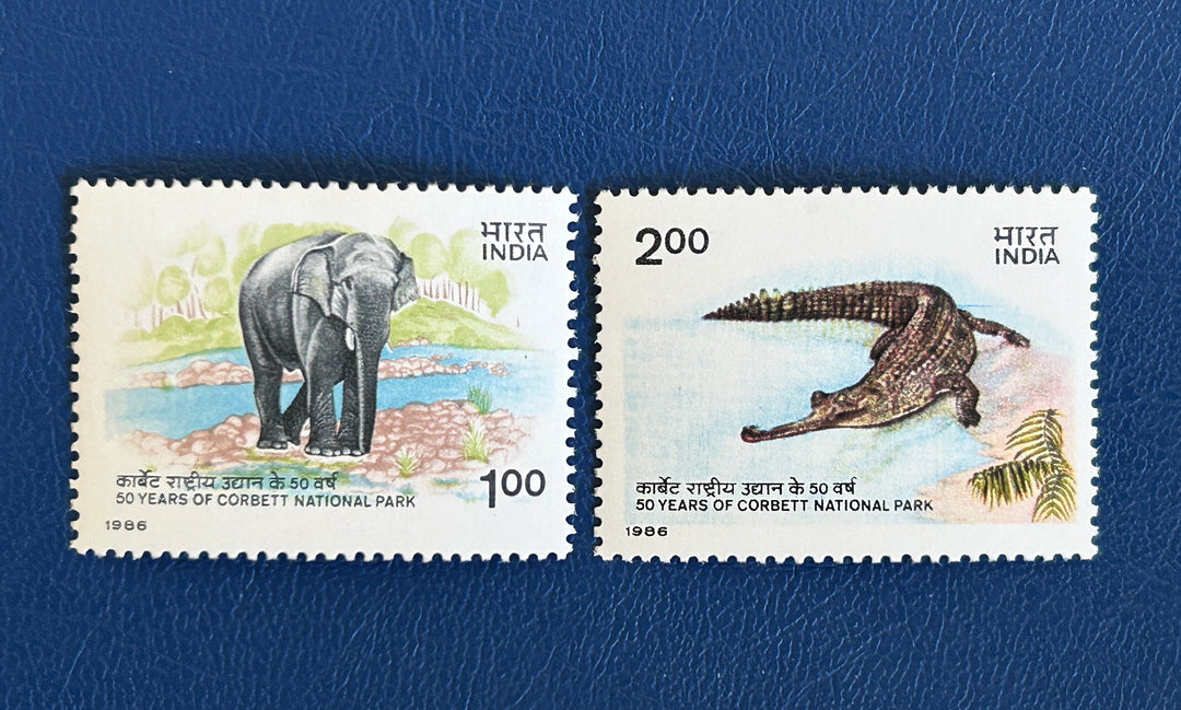 India - 1986 - Corbett National Park (fauna) - MNH**