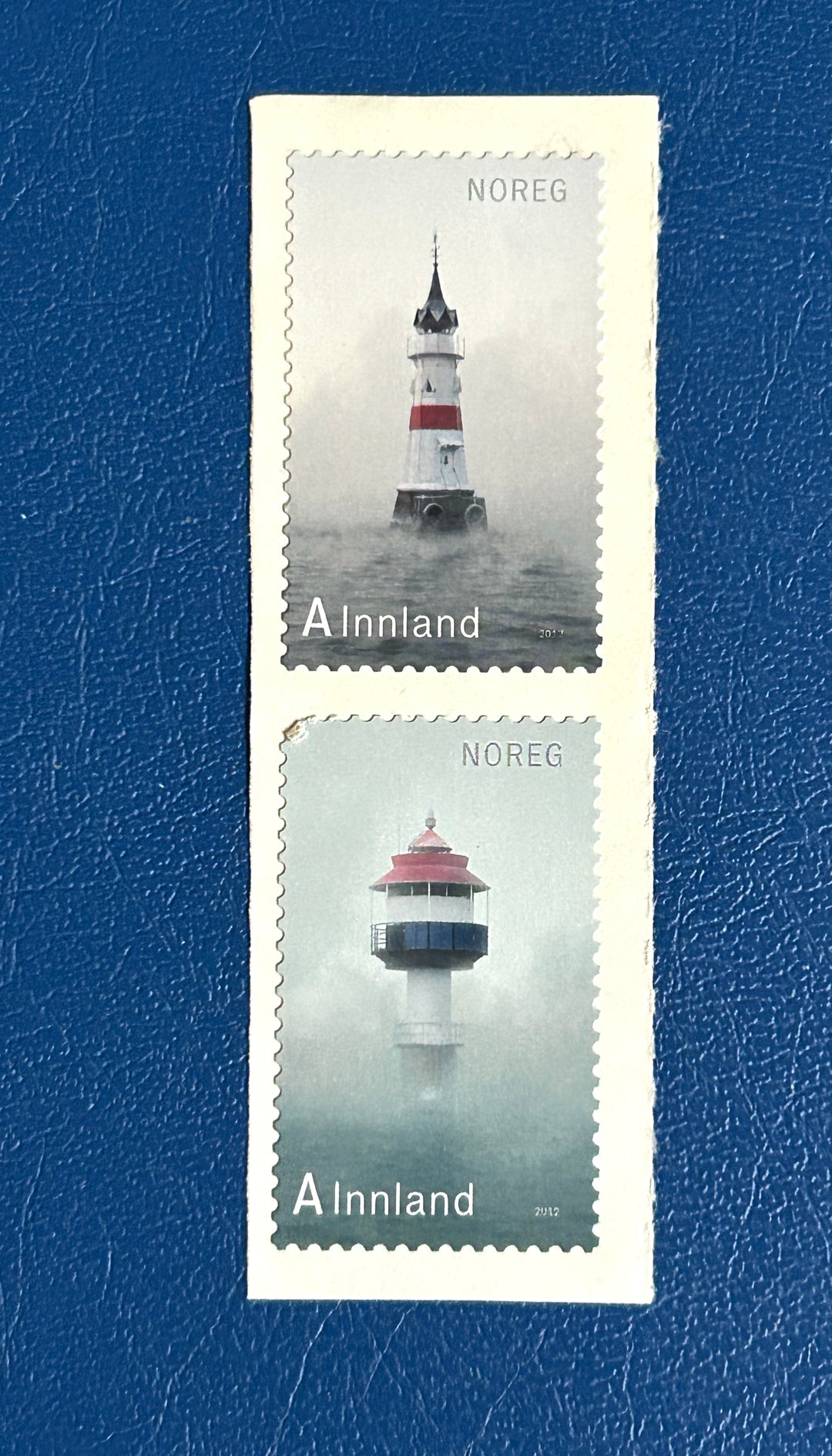 Norway Sc 1681-2 Lighthouses MNH** 2012