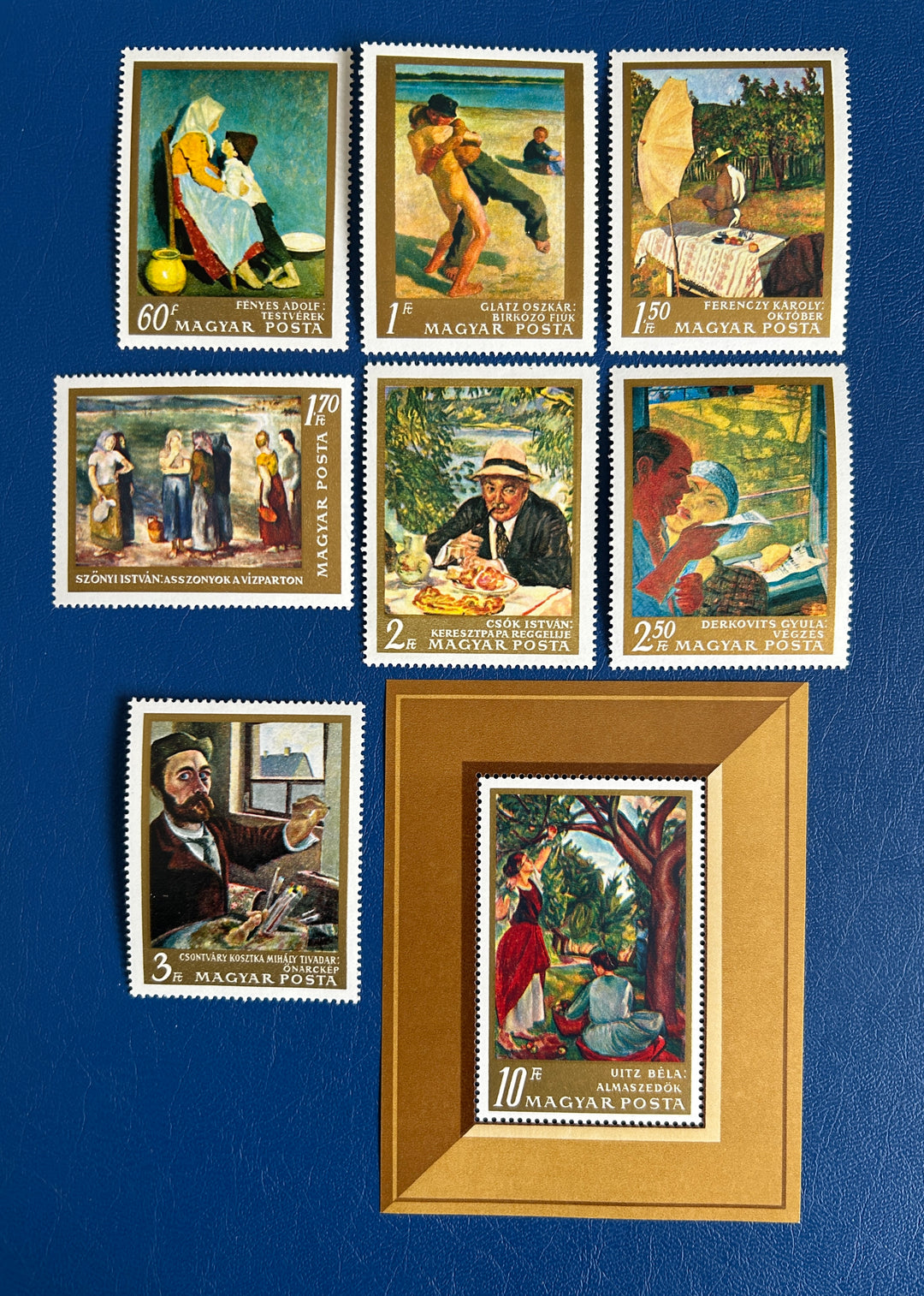 Hungary - 1967 - Ntl Gallery Paintings III - MNH**