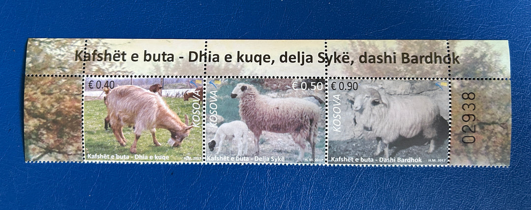 South Korea - 2017 - Endangered Wildlife: Mountain Goat  - MNH**