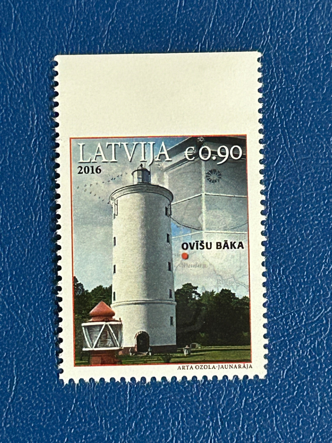 Latvia Sc 945a Lighthouses 2016 MNH**