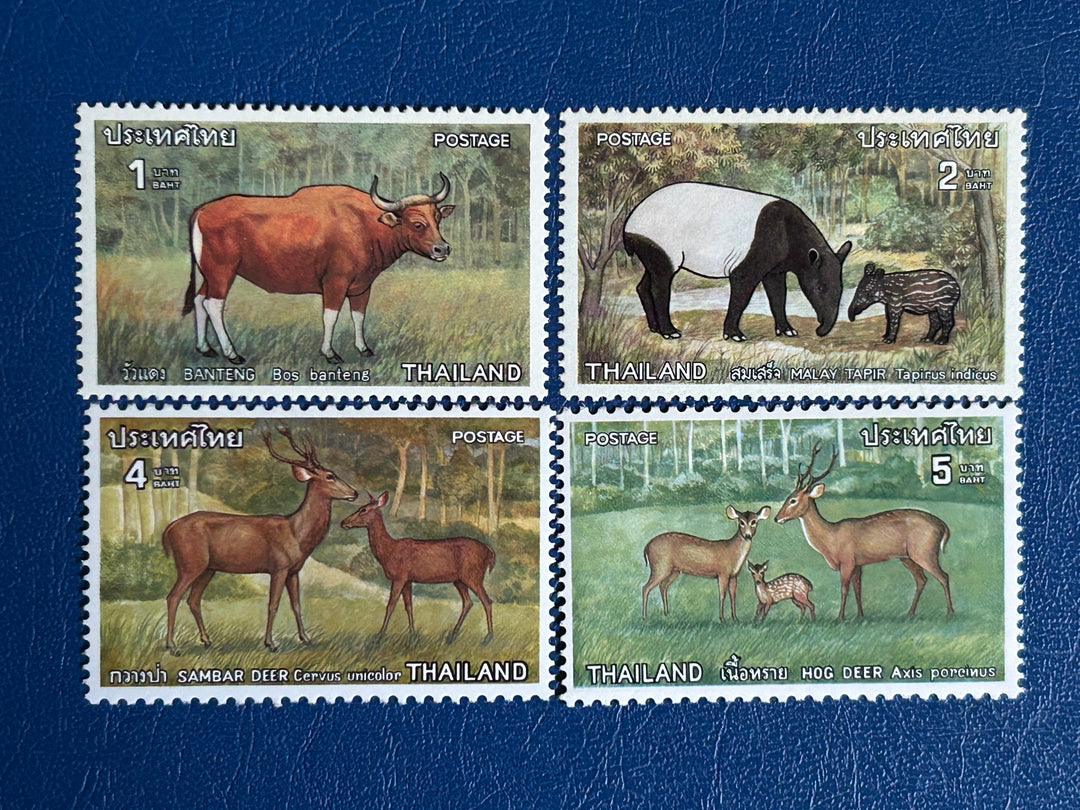 Thailand - 1976 - Protected Animals  - MLH* (fauna)