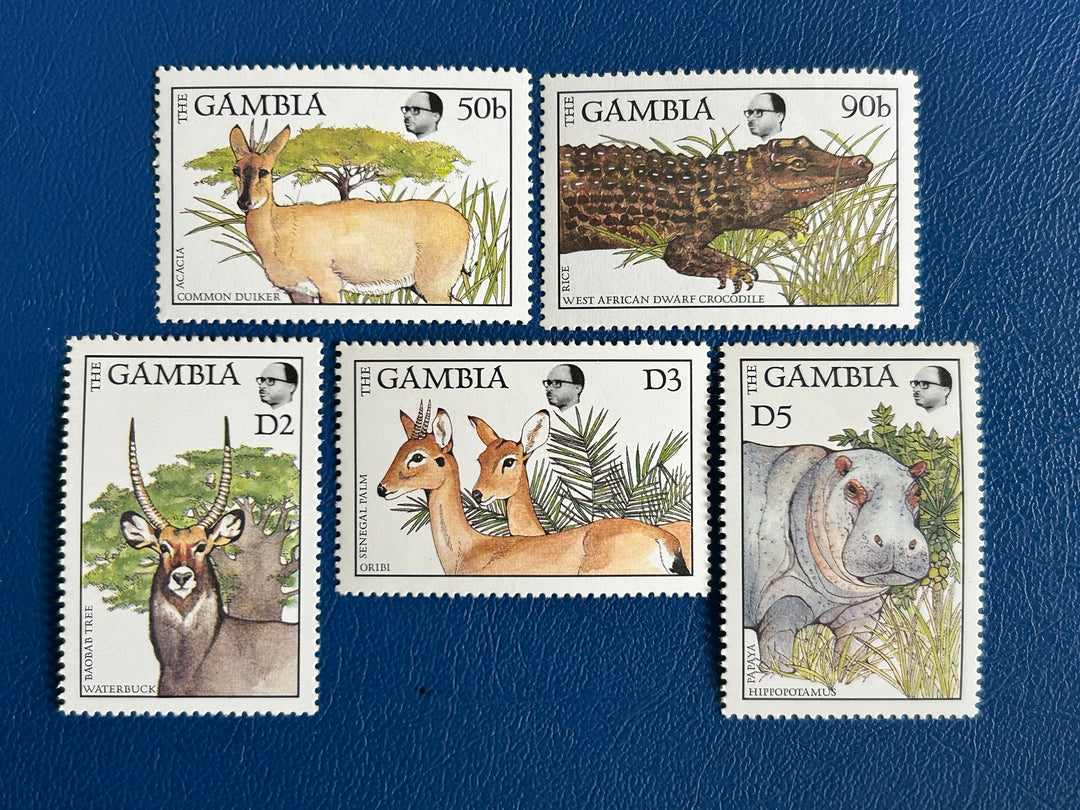 Gambia - 1988 - Fauna - MNH** Partial