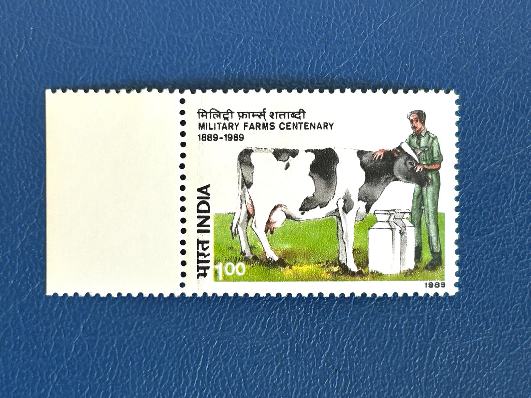 India - 1989 - Military Farms (fauna) - MNH**