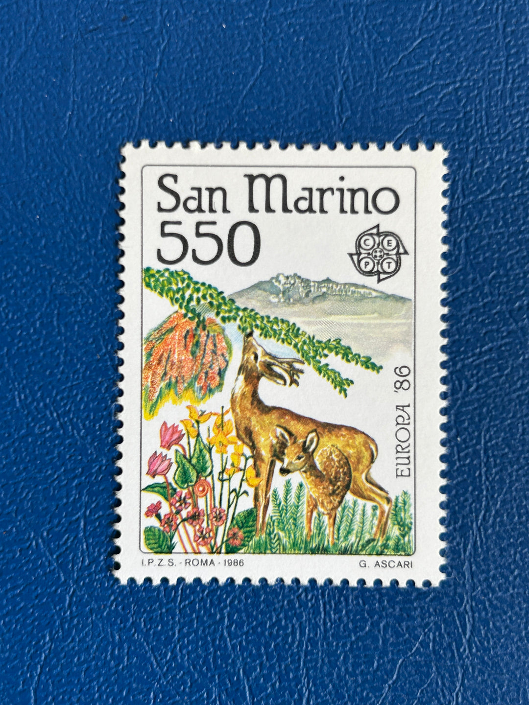 San Marino - 1986 - Europa  CEPT Environmental Protection (fauna)-  MNH**