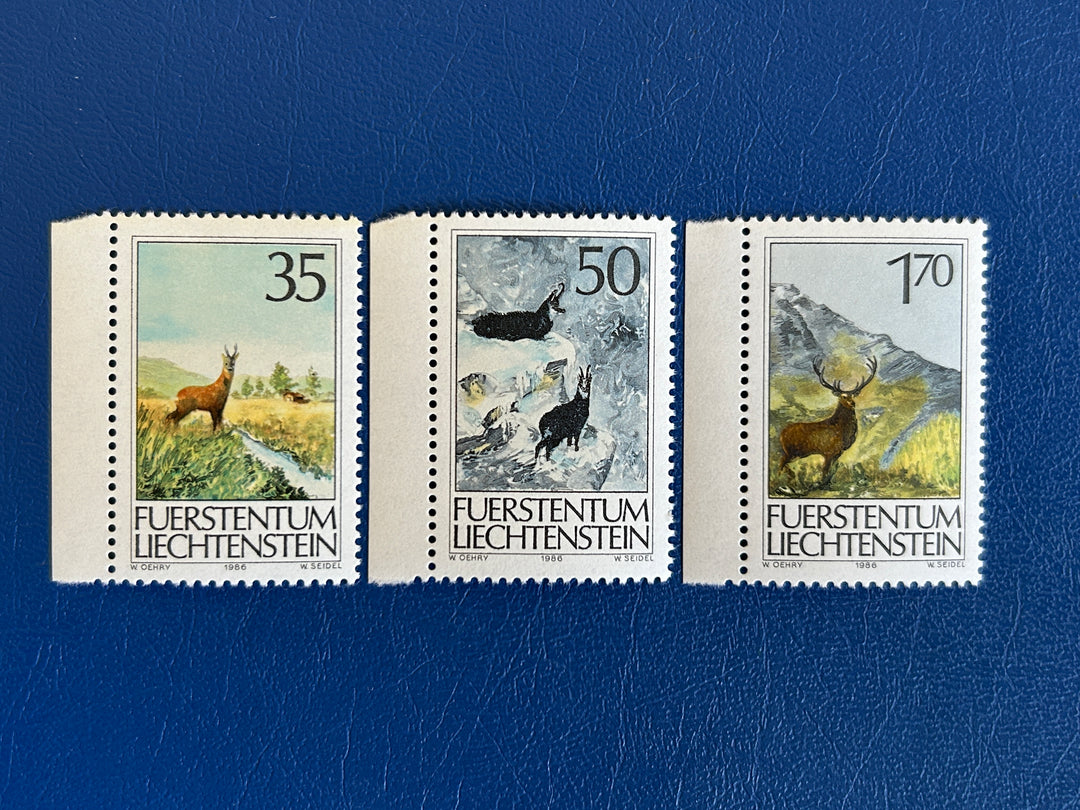 Lichtenstein- 1986 - Hunting (fauna) - MNH**