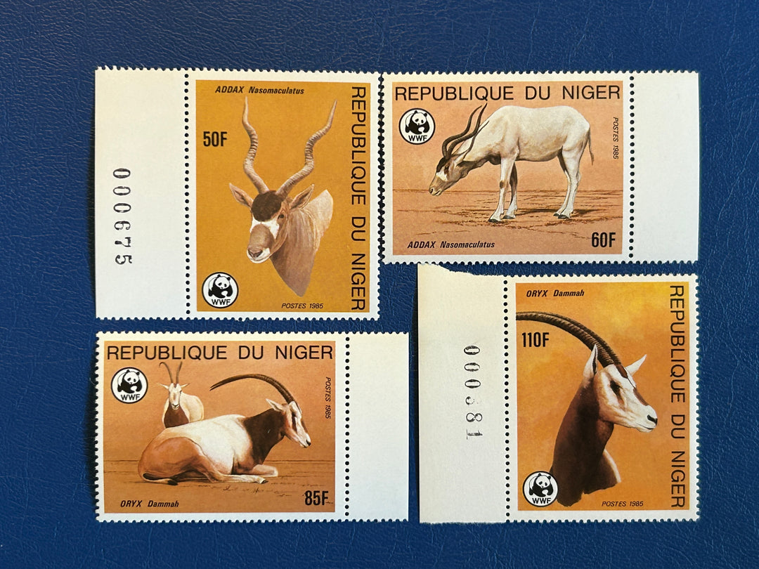 Niger - 1985 - WWF: Antelope (fauna) -  MNH**