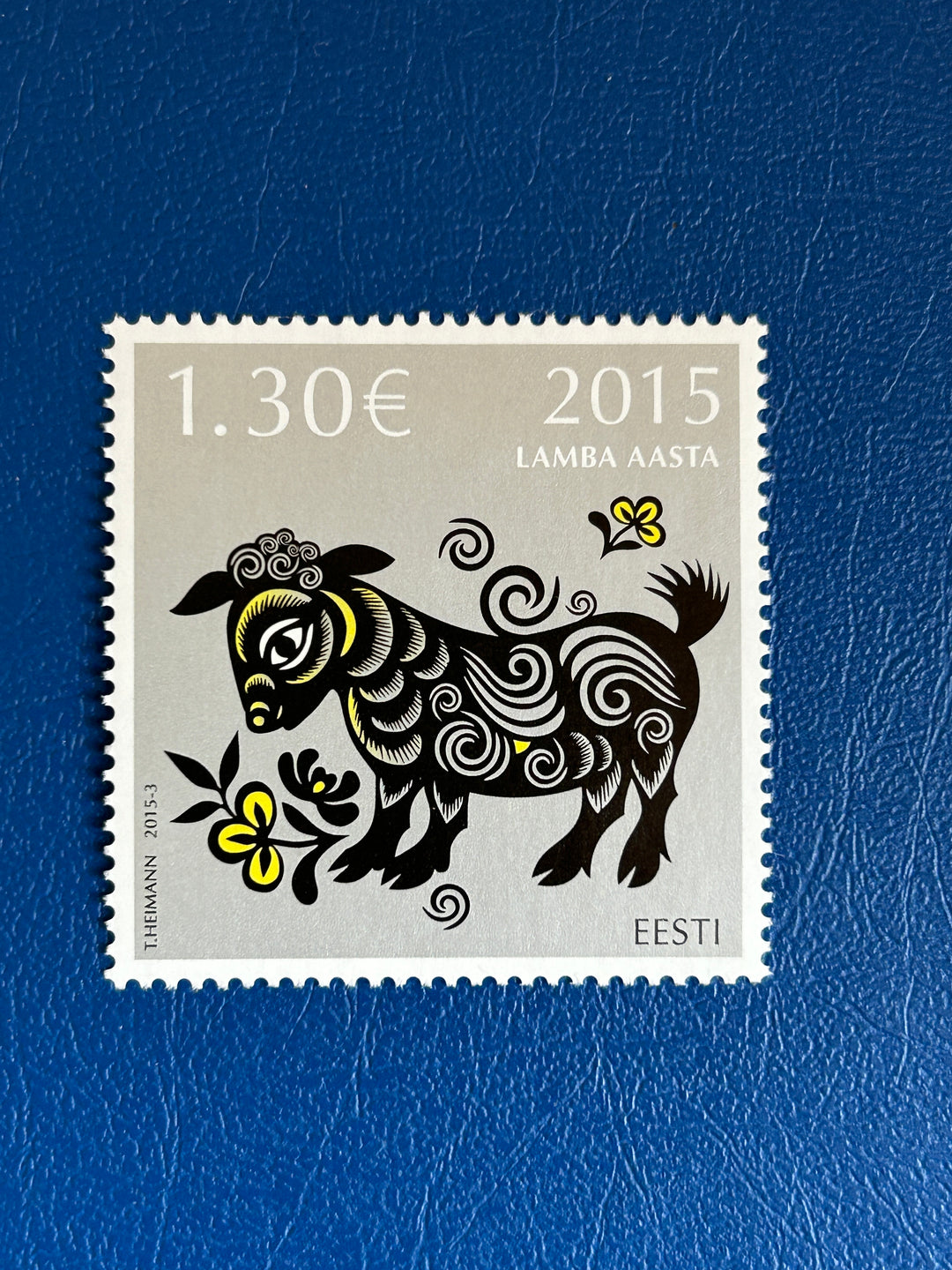 Estonia - 2015 - New Year: Ram - MNH**