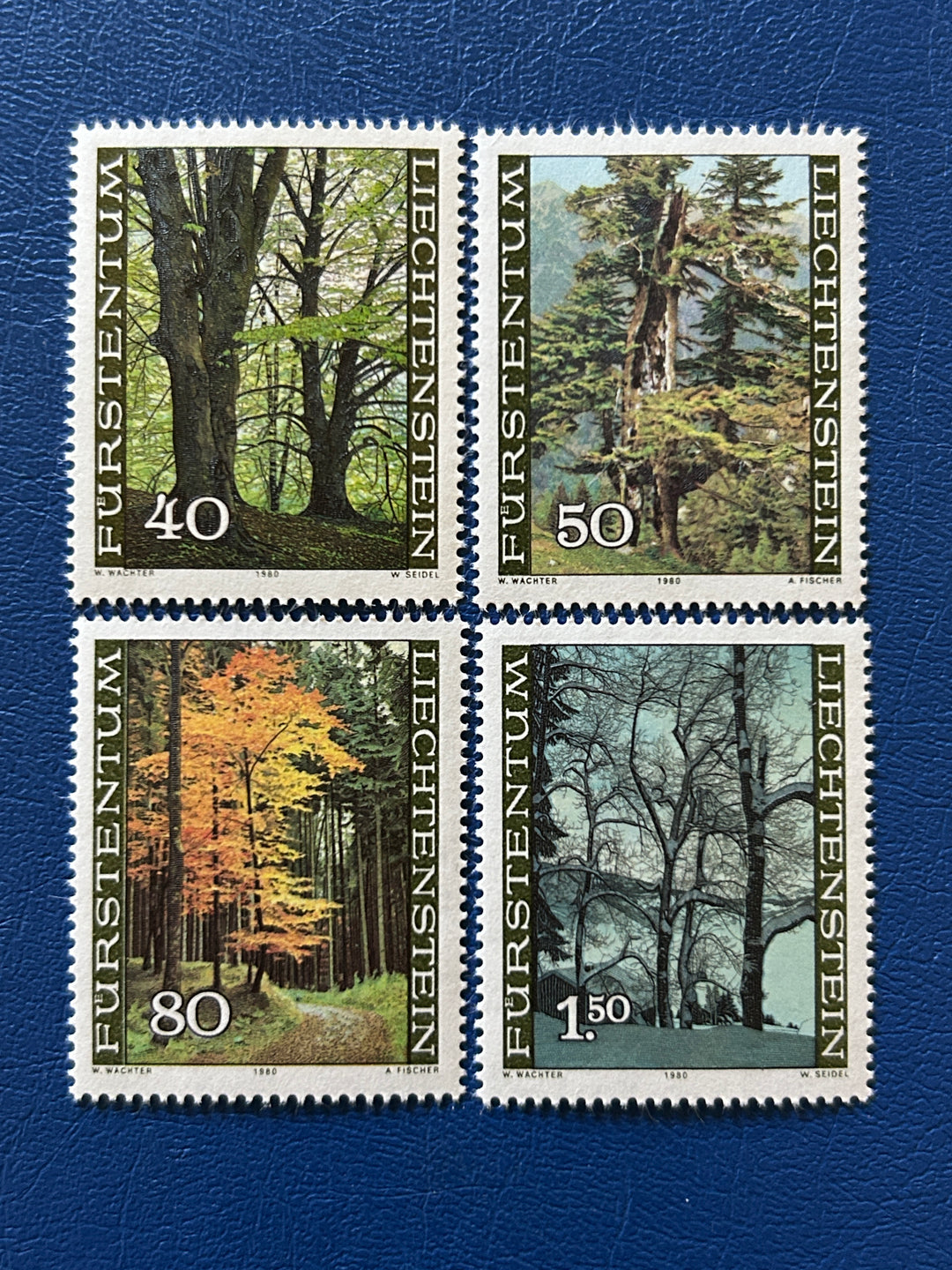 Liechtenstein - 1980 - Forest #697-700 - MNH**