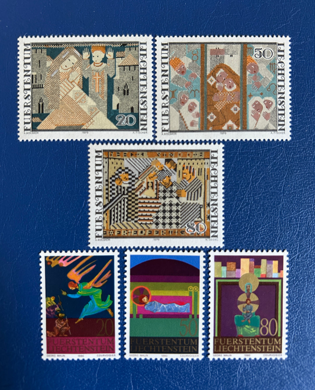 Liechtenstein 1979-80 Christmas - MNH**