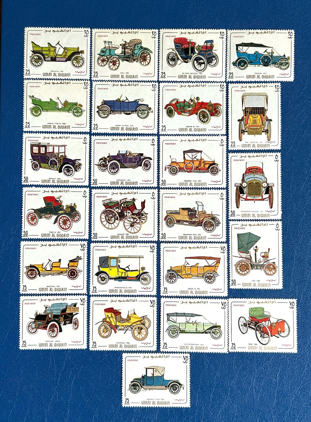 Umm al Qiwain - 1969 - Cars - MNH**