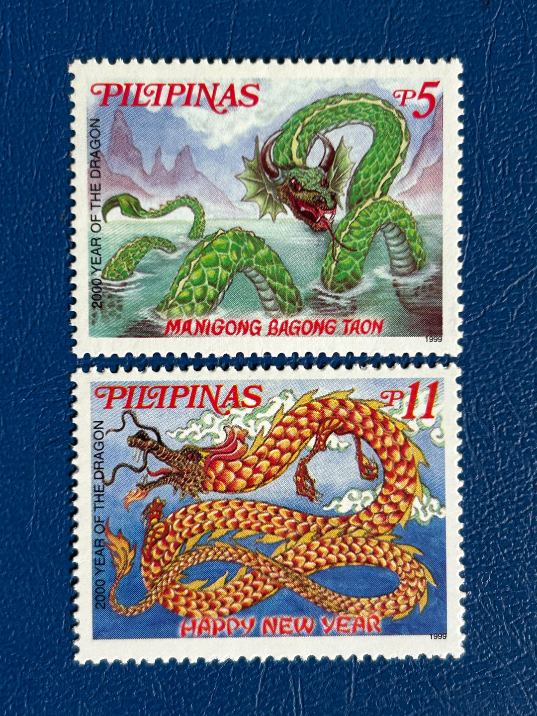 Philippines - 2000 - Year of the Dragon -  MNH**