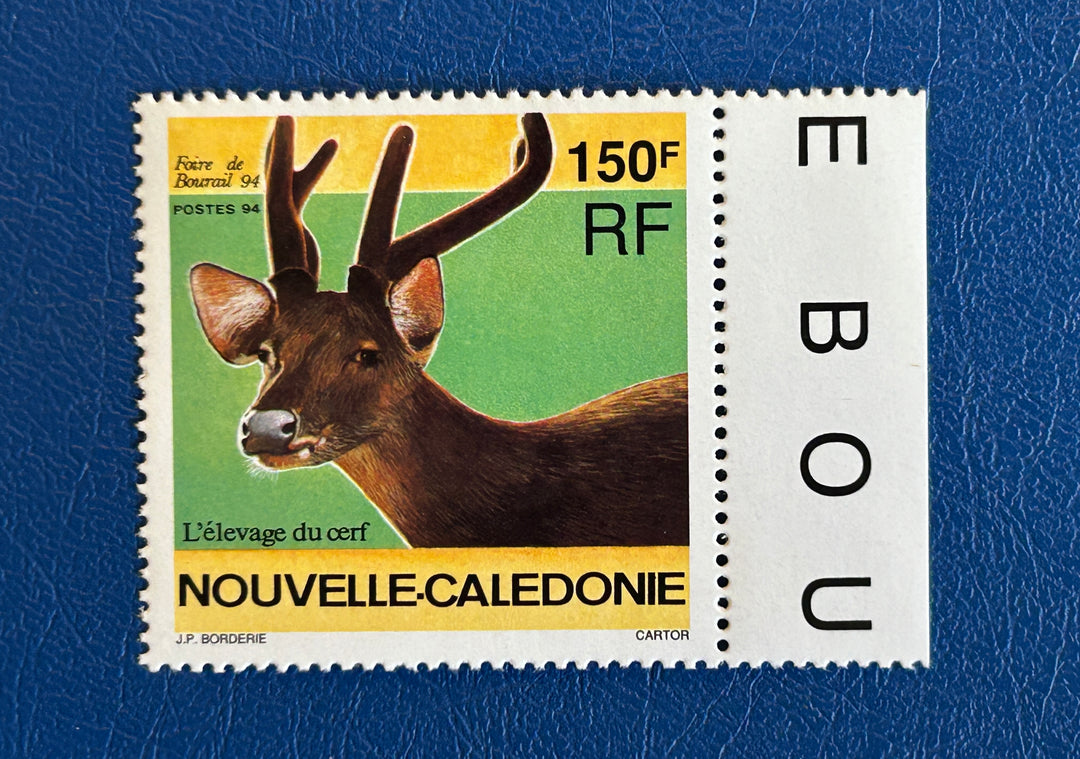 New Caledonia - 1994 - Wild Animals: Deer (fauna) -  MNH**