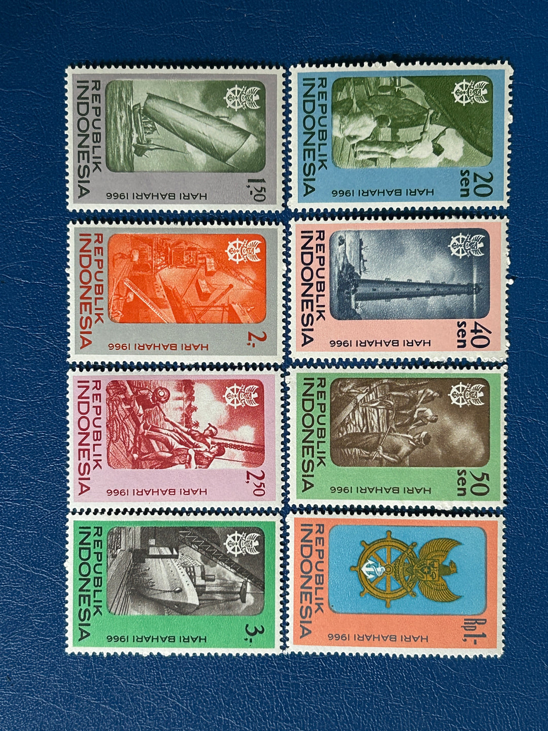 Indonesia - 1966 - Maritime Day - MNH**