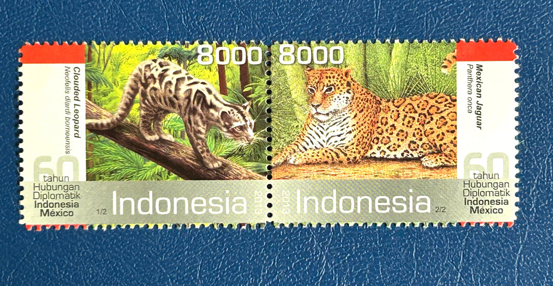 Indonesia - 2013 - Relations with Mexico   (fauna) - MNH**