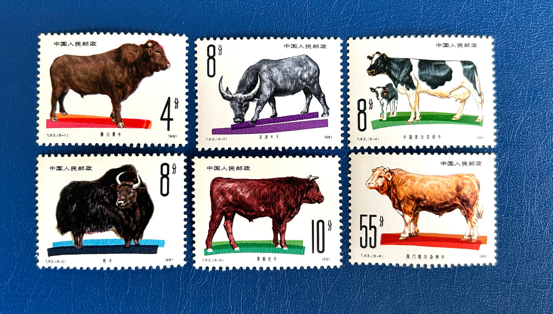 China - 1981 - Quinchan Cattle (Fauna) - MNH**