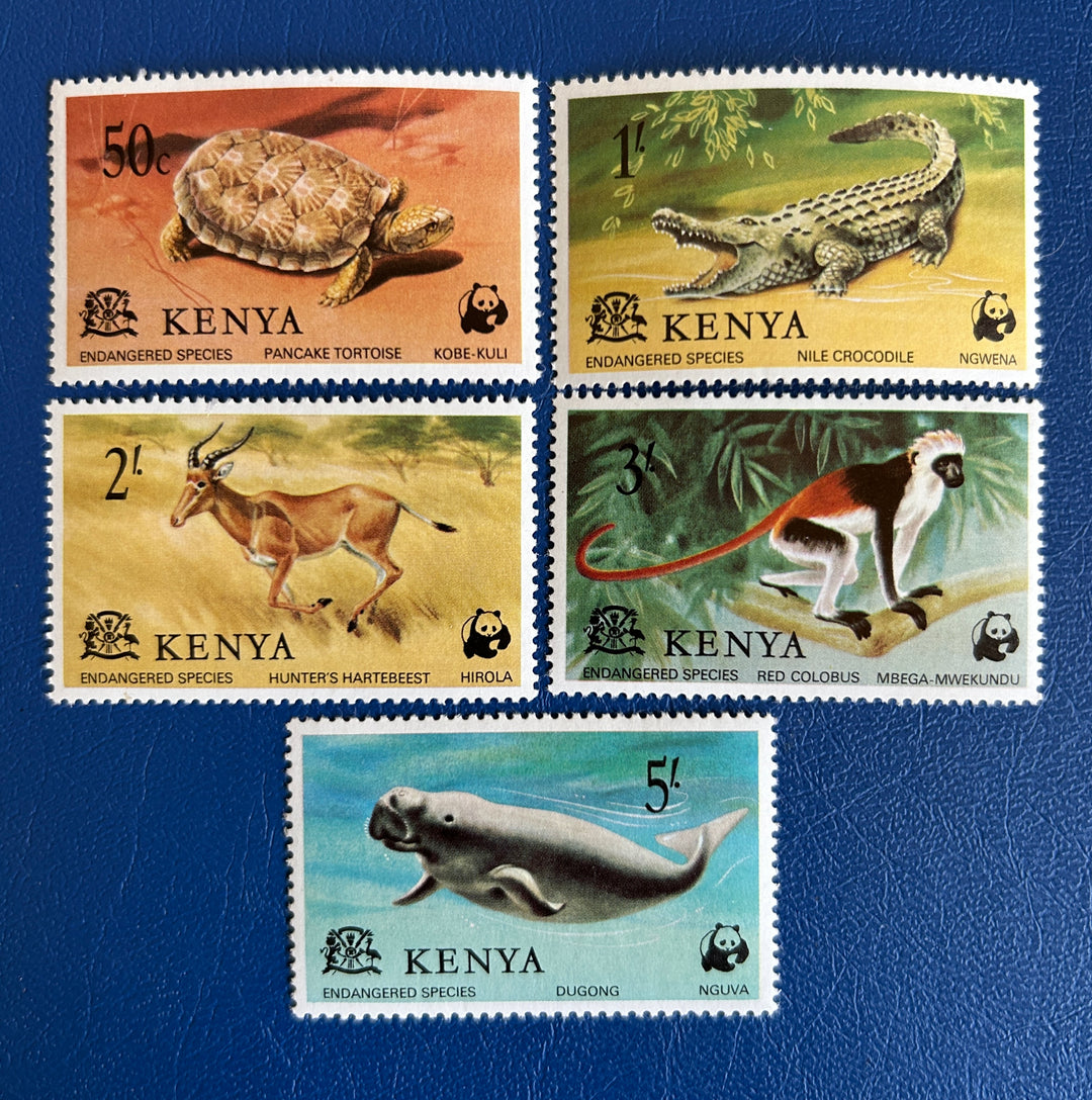 Kenya- 1977 - Protected Wildlife (fauna) - MNH**