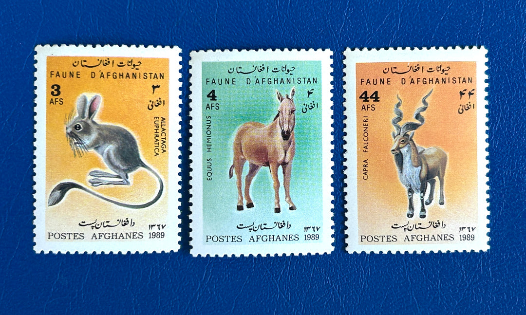 Afghanistan - 1989 - Animals - MNH**