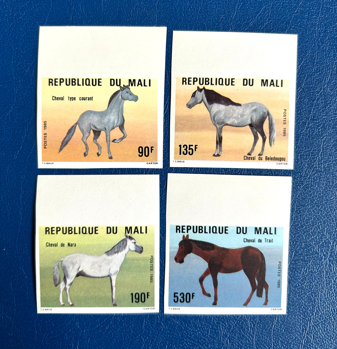 Mali - 1985 - Horse Breeds (fauna) - MNH** imperf