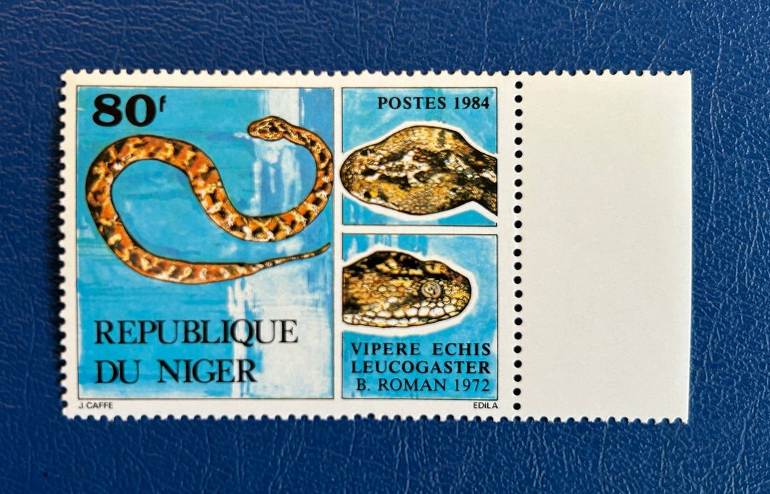 Niger - 1984 - Snake: Viper -  MNH**