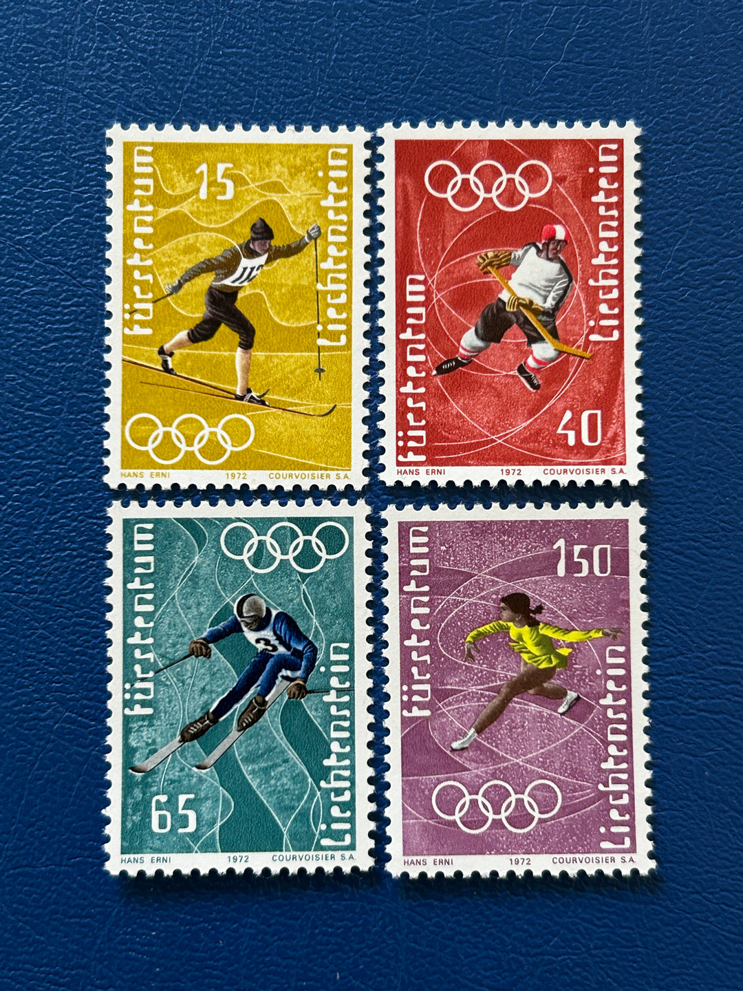 Liechtenstein - 1972 - Winter Olympics Sapporo   - MNH**