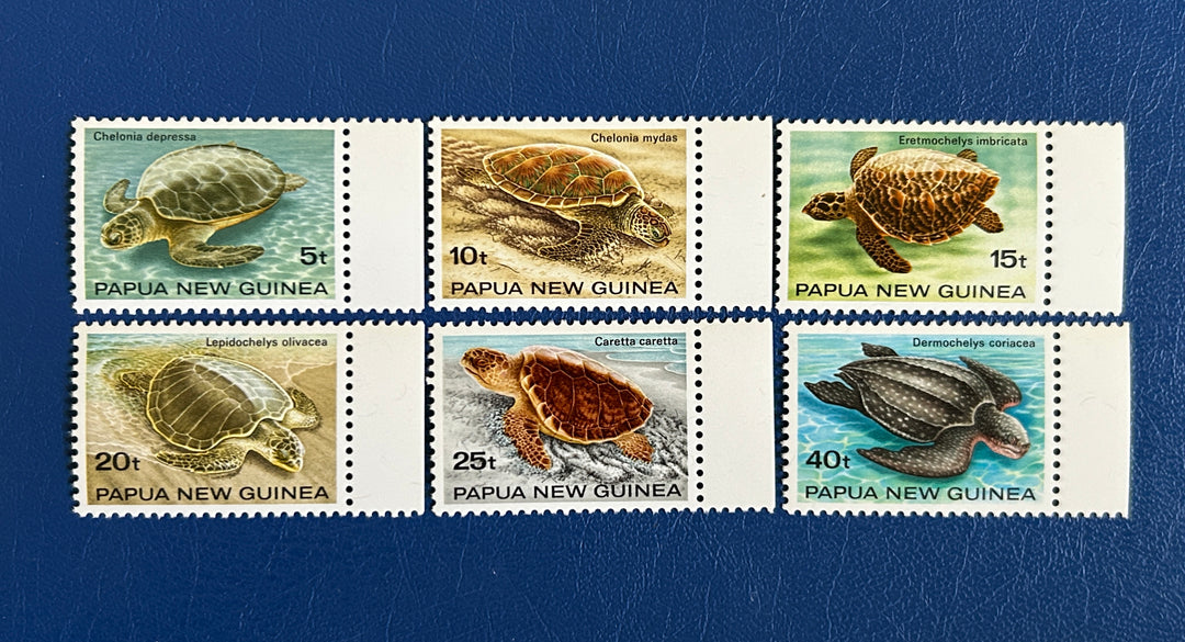 Papua New Guinea - 1984 - Turtles (fauna) -  MNH**