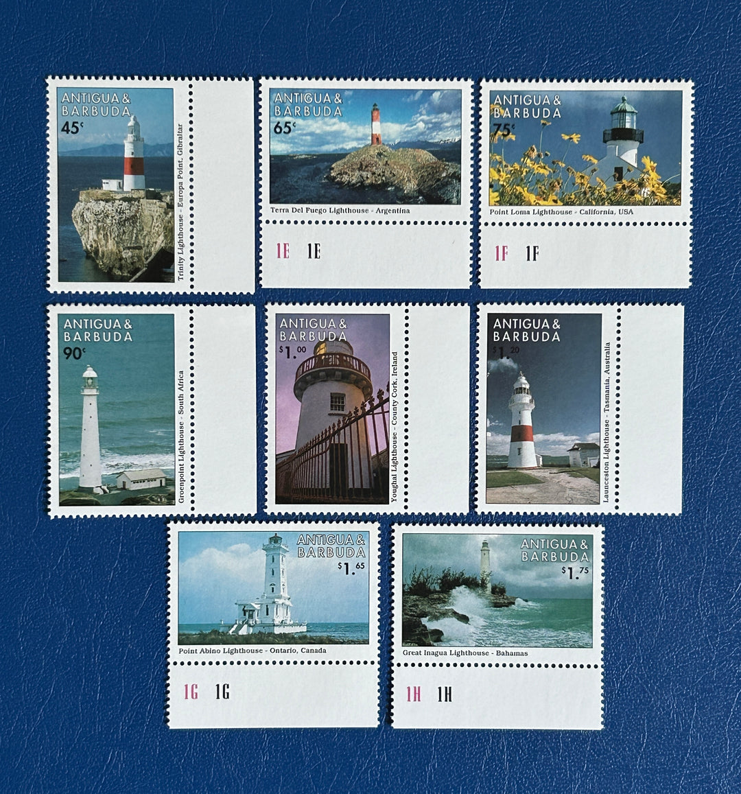 Antigua Barbuda 1998 Sc 2140-7 Lighthouses MNH**
