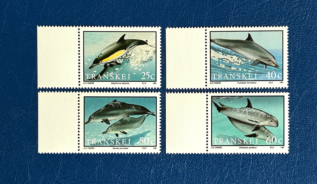 Transkei - 1991 - Dolphins - MNH** (fauna)