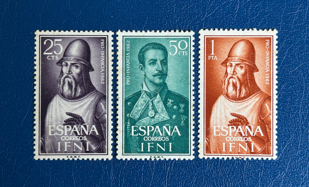 Spanish Ifni - 1962 - Child Welfare - MNH** minor toning on rear