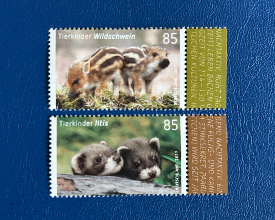 Germany - 2017 - Baby Animals (fauna) - MNH**