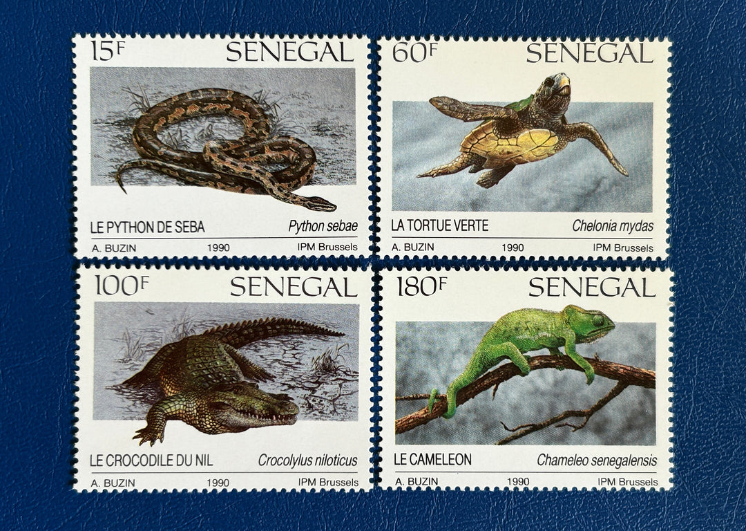 Senegal - 1991 - Reptiles (fauna)-  MNH**