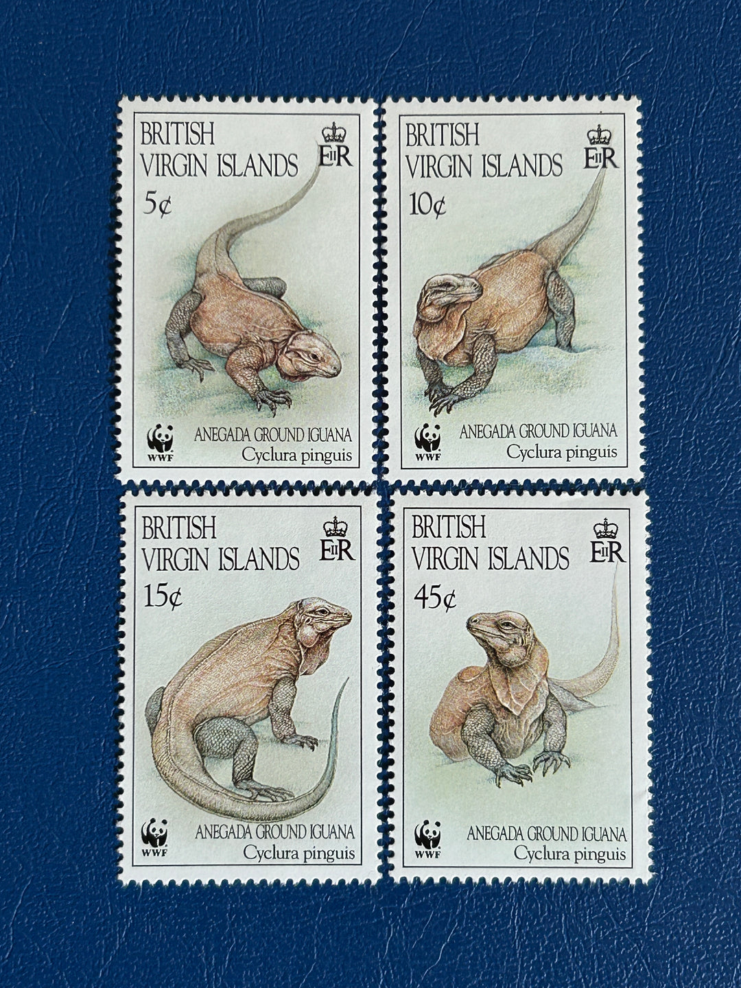 British Virgin Islands - 1994 - Iguanas (fauna) - MNH**