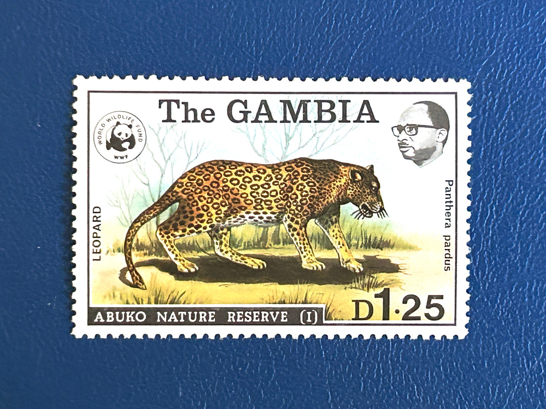 Gambia - 1976 - Abuko Reserve: Leopard- MH**