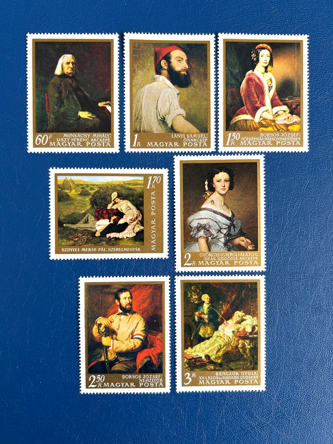 Hungary - 1967 - Natl Gallery Paintings II - MNH**
