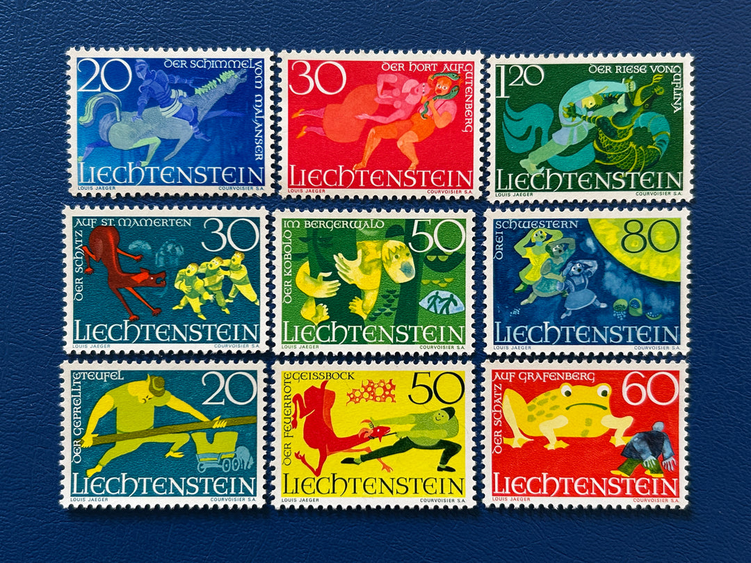 Liechtenstein - 1967-69 - Legends - MNH**