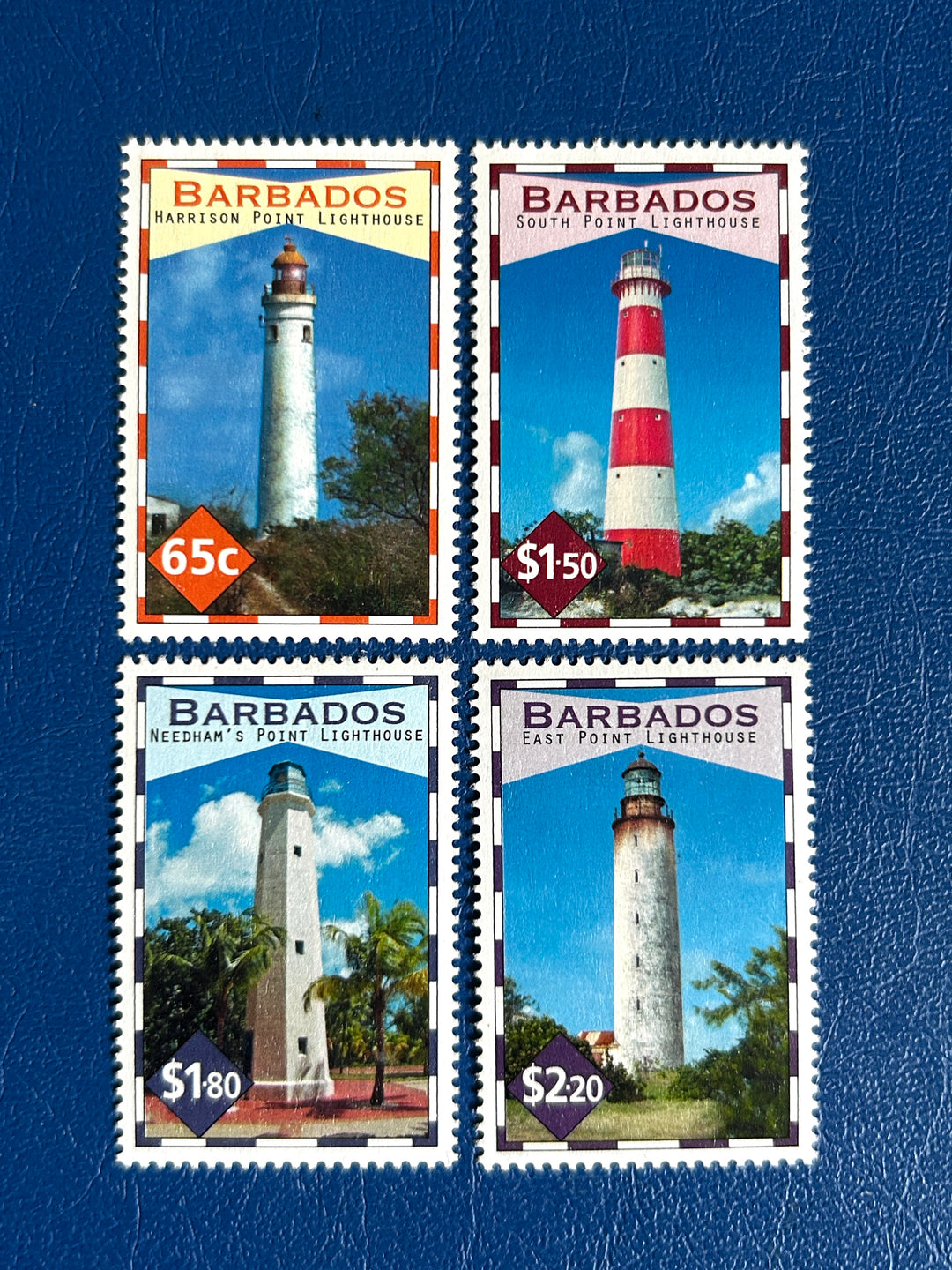 Barbados 2013 Sc 1208-11 Lighthouses MNH**